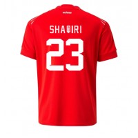 Camiseta Suiza Xherdan Shaqiri #23 Primera Equipación Mundial 2022 manga corta